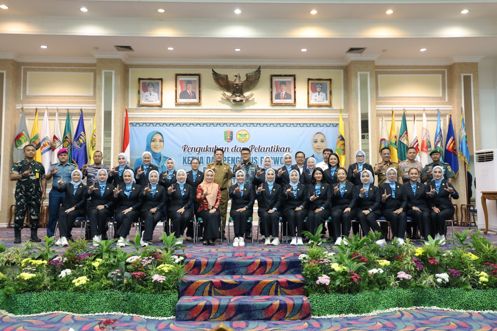 Pengukuhan Pengurus Perwosi Lampung 2025–2029, Dorong Terciptanya Ekosistem Olahraga yang Inklusif dan Berkelanjutan