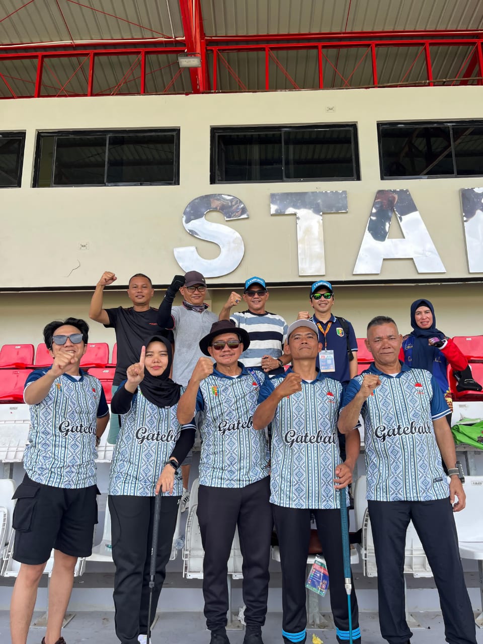 Tunggal Putri Gateball Lampung Melaju ke Delapan Besar Pornas Korpri XVII Palembang