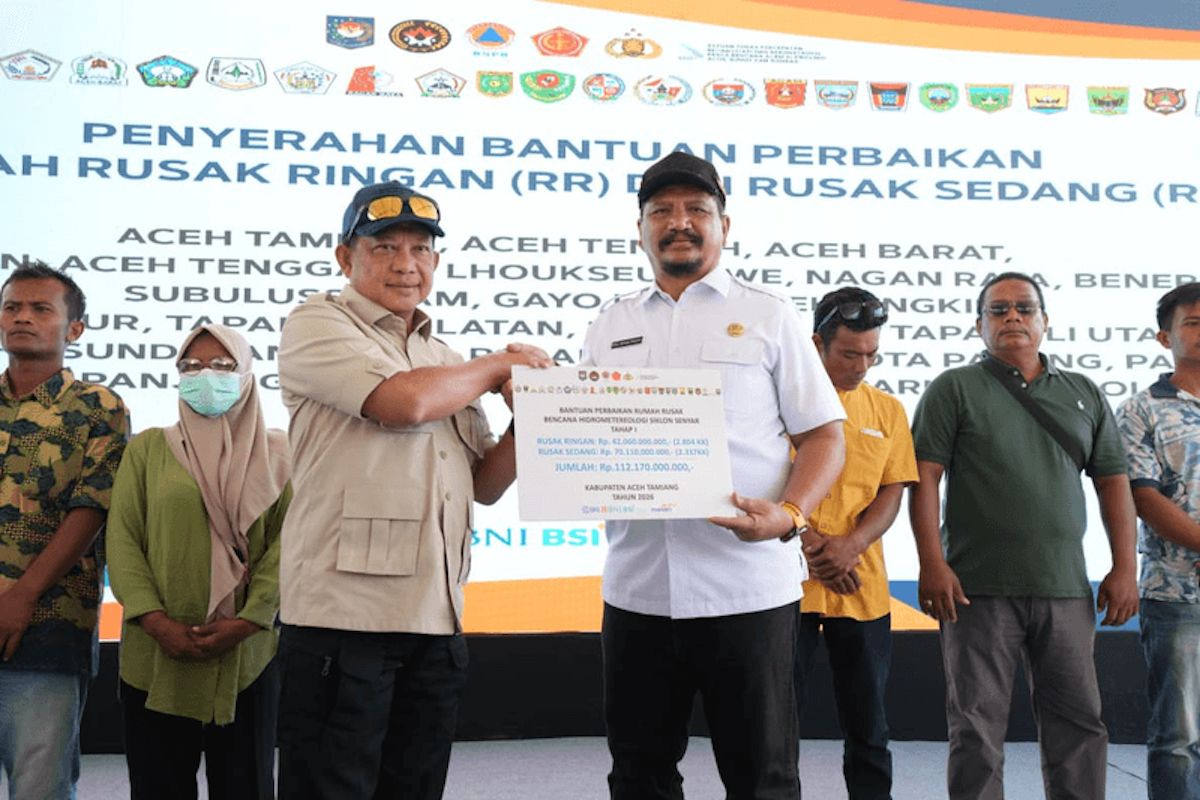 Lebih dari Rp500 Miliar Tersalurkan untuk Perbaikan Rumah Penyintas Bencana Sumatera