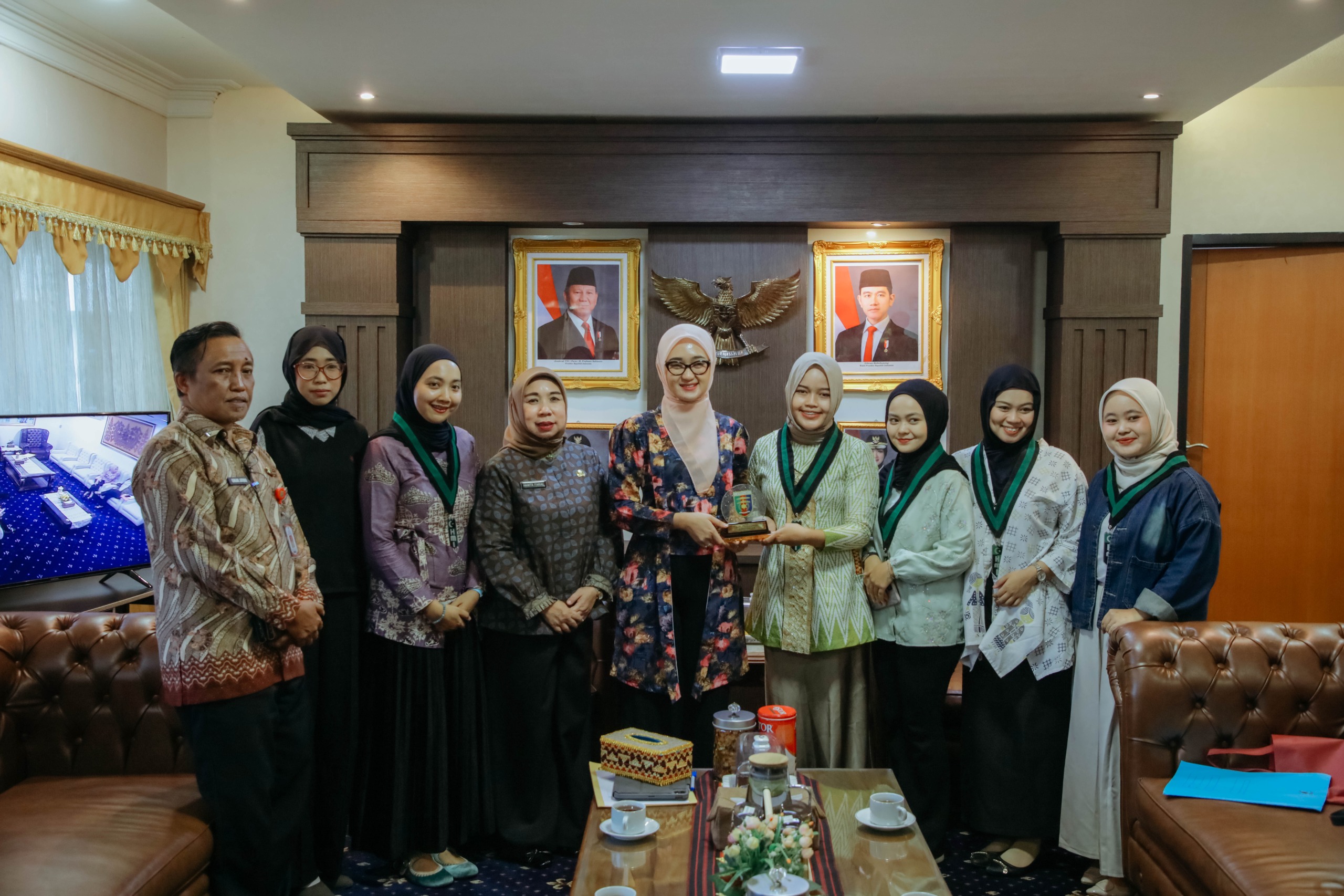 Terima Kunjungan Kohati HMI Bandar Lampung, Wagub Jihan Nurlela Dorong Penguatan Kepemimpinan dan Kepercayaan Diri Perempuan Muda