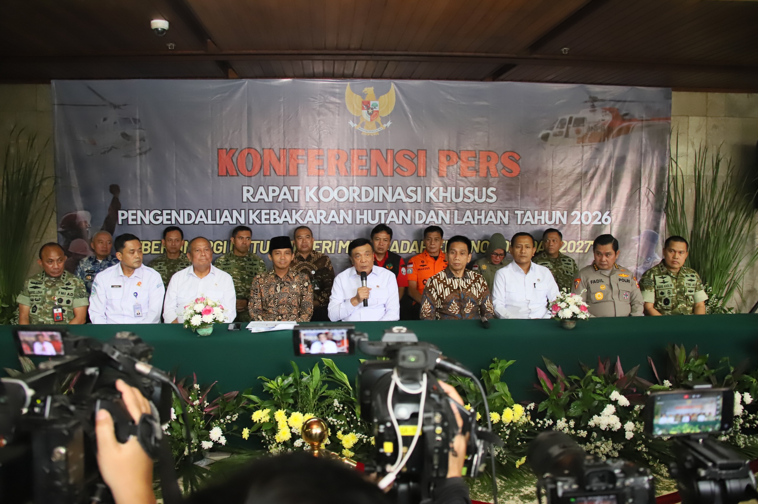 Wamendagri Akhmad Wiyagus: Sinergi Lintas Daerah Kunci Pengendalian Karhutla Hadapi El Nino 2026–2027
