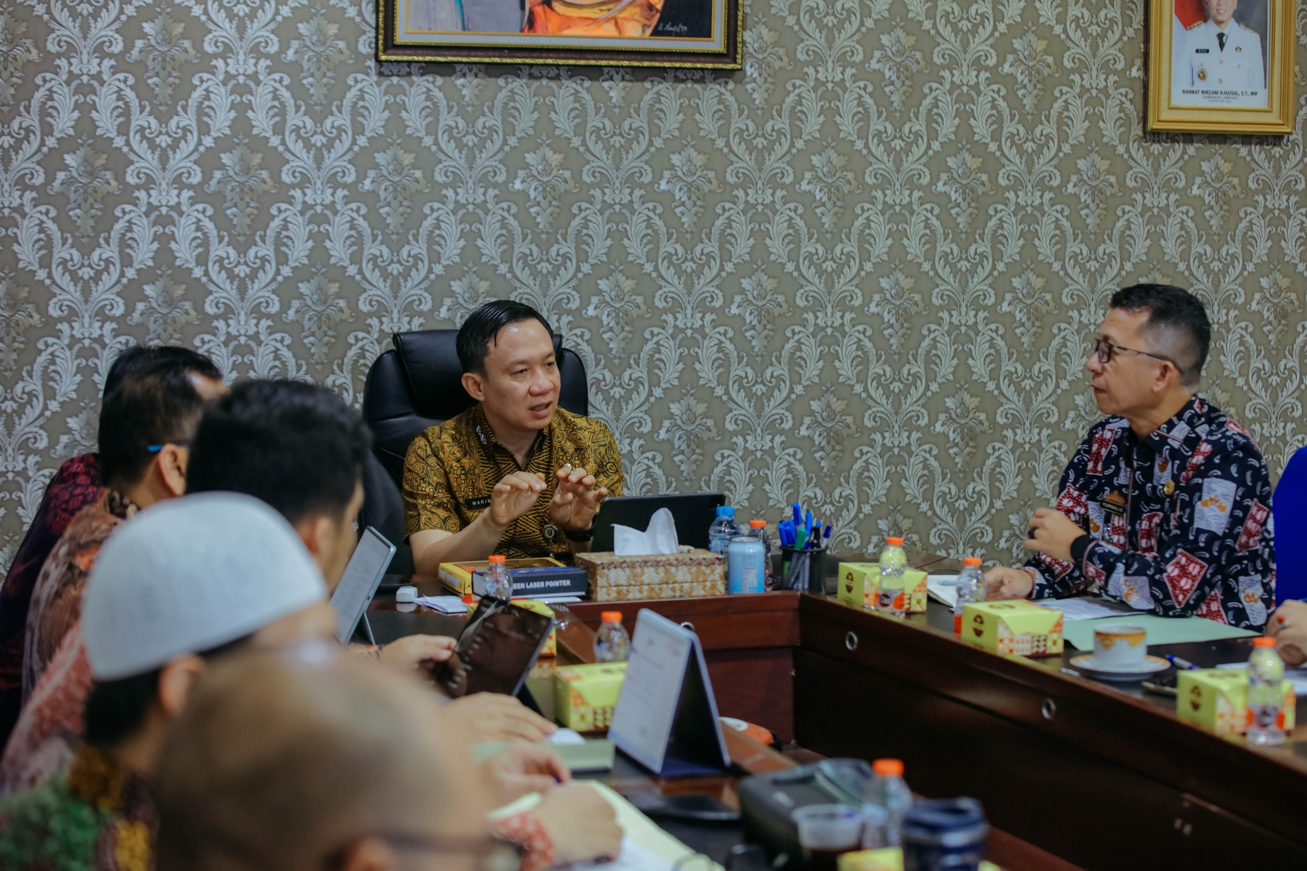 Sekdaprov Lampung Pimpin Pembahasan IPKD dan Creative Financing