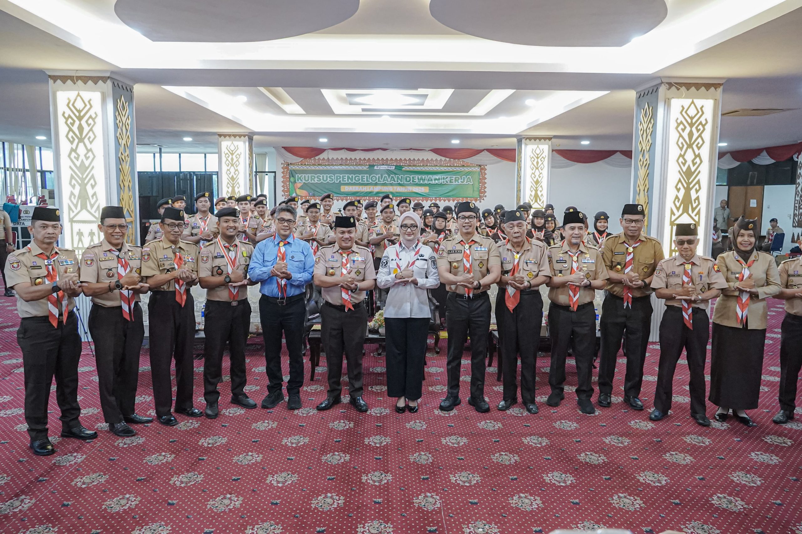 Wagub Lampung Dorong Kader Pramuka Jadi Agen Perubahan Melalui KPDK 2026