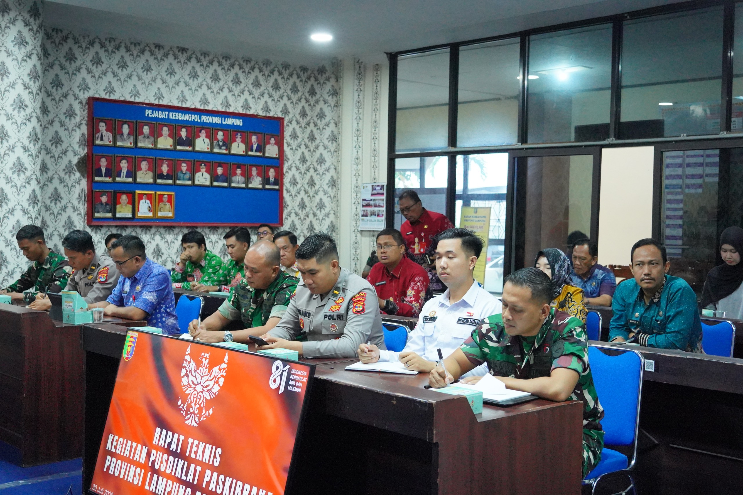 Pemprov Lampung Matangkan Persiapan Pemusatan Pendidikan dan Pelatihan Paskibraka Provinsi Lampung 2026