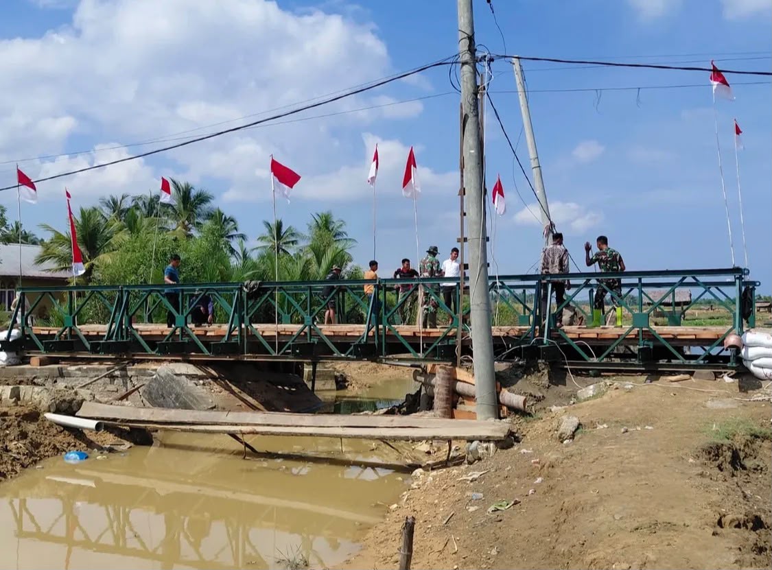415 Jembatan Rampung Dibangun, Kasatgas PRR Apresiasi Satgas Jembatan TNI