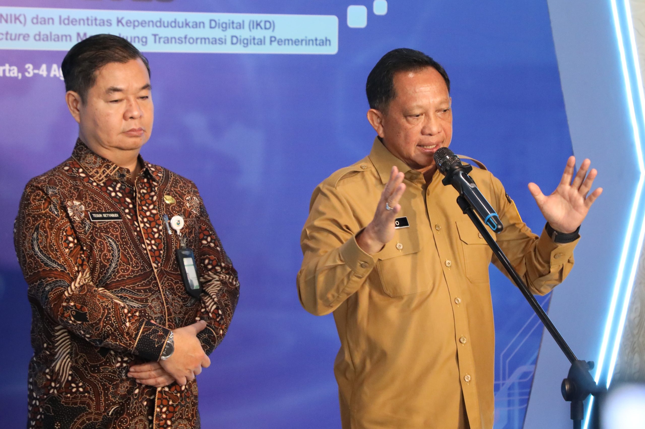 Mendagri Tito: Integrasi Data Dukcapil Perkuat Perlindungan Sosial Tepat Sasaran