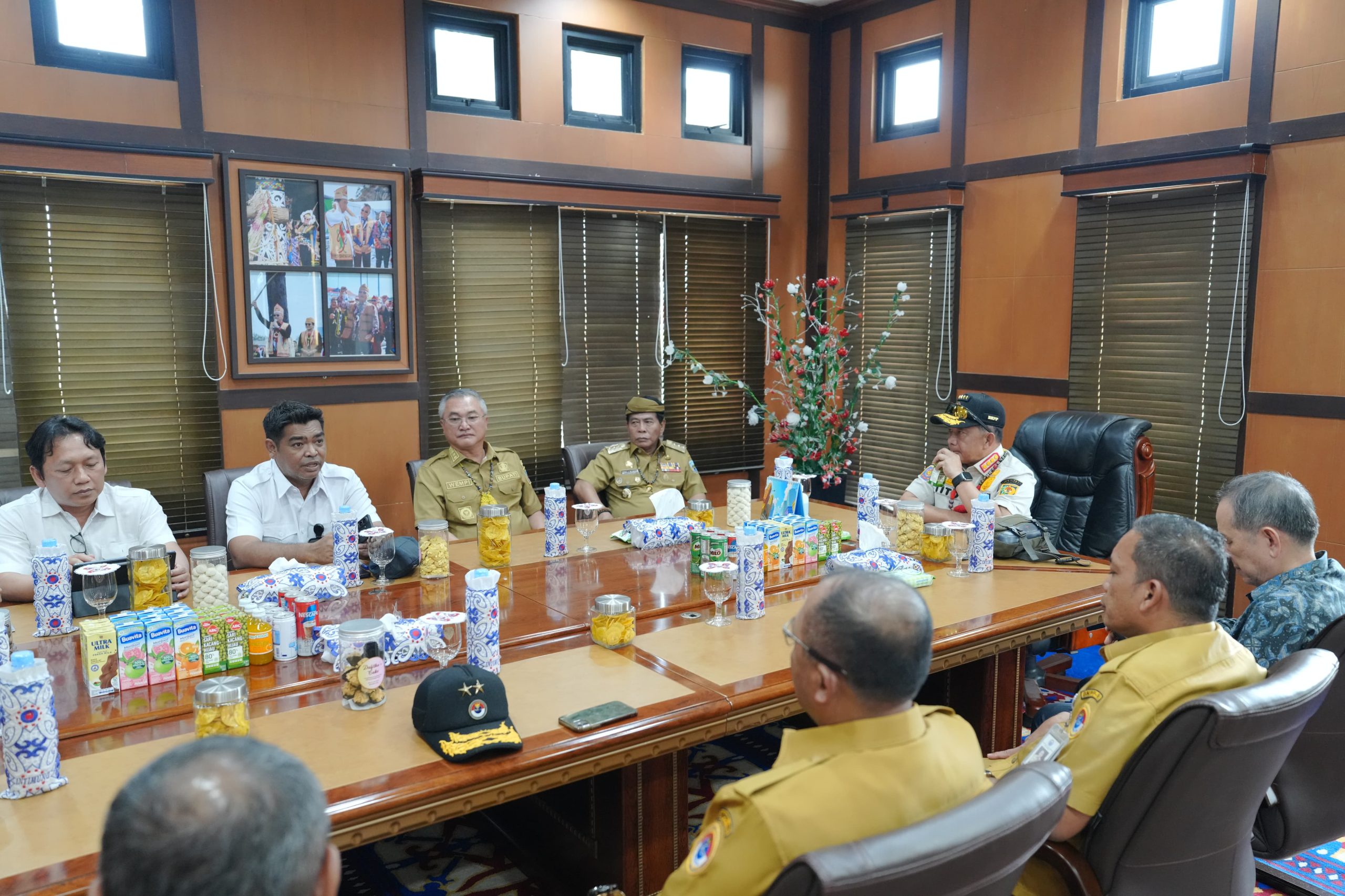 Mendagri Tito Pimpin Rakor Bersama Pemkab Malinau, Bahas Pembangunan Infrastruktur Perbatasan