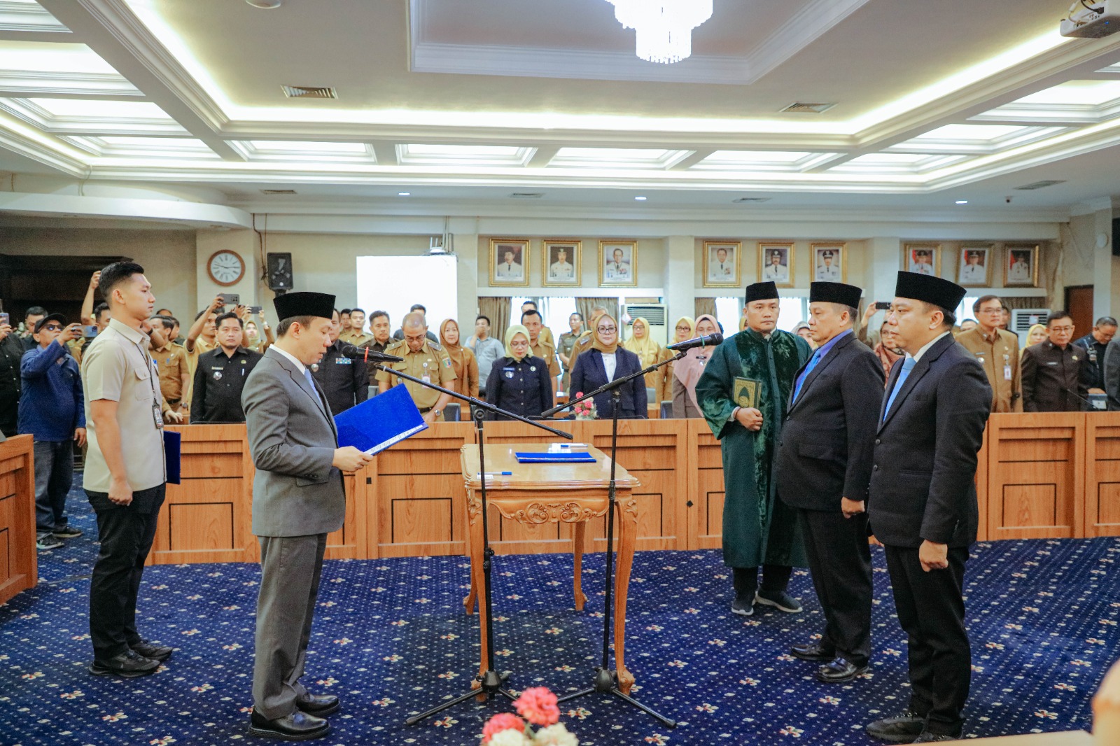 Pemprov Lampung Lantik Dua Pejabat Pimpinan Tinggi Pratama